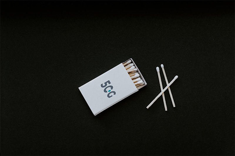 matchstick box mockup